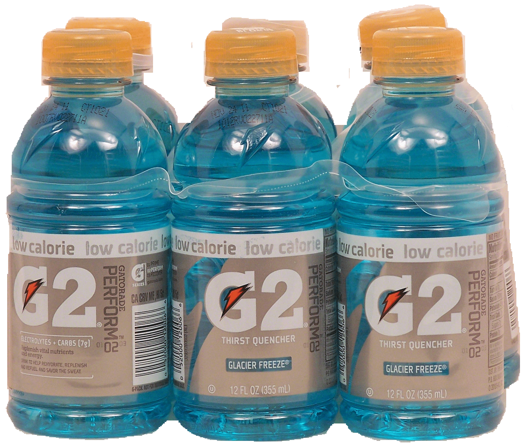 Gatorade G2 perform 02, glacier freeze flavor thirst quencher beverage, low calorie, 12-fl. oz. Full-Size Picture